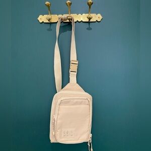 BEIS Cream Crossbody Bag
